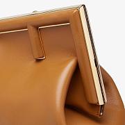 FENDI FIRST MEDIUM BROWN 8BP127 SIZE 32 CM - 5