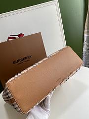 BURBERRY LARGE SHOPPING BAG BROWN LEATHER SIZE 46 CM - 2