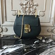 CHLOE MINI DREW SHOULDER BAG BLACK S032 SIZE 19 CM - 1