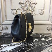 CHLOE MINI DREW SHOULDER BAG BLACK S032 SIZE 19 CM - 2