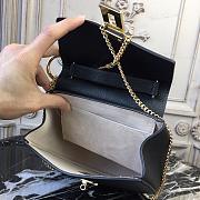 CHLOE MINI DREW SHOULDER BAG BLACK S032 SIZE 19 CM - 4