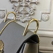 CHLOE MINI DREW SHOULDER BAG GRAY S032 SIZE 19 CM - 5