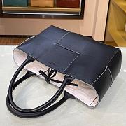 BOTTEGA VENETA ARCO TOTE BLACK 652867 SIZE 36 CM - 5