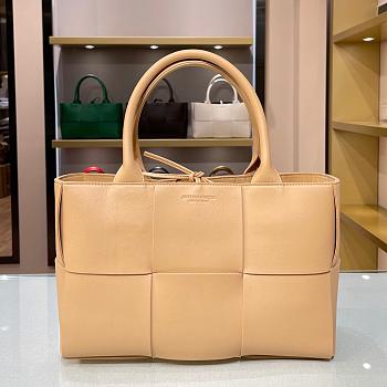 BOTTEGA VENETA ARCO TOTE BEIGE 652867 SIZE 36 CM