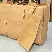 BOTTEGA VENETA ARCO TOTE BEIGE 652867 SIZE 36 CM - 6