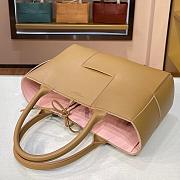 BOTTEGA VENETA ARCO TOTE DARK BEIGE 652867 SIZE 36 CM - 5