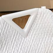 BOTTEGA VENETA SMALL POINT BAG WHITE 661986 SIZE 24 CM - 3