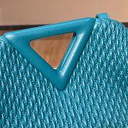 BOTTEGA VENETA SMALL POINT BAG PRUSSIAN BLUE 661986 SIZE 24 CM - 2