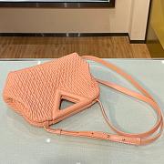 BOTTEGA VENETA SMALL POINT BAG PEACHY 661986 SIZE 24 CM - 3