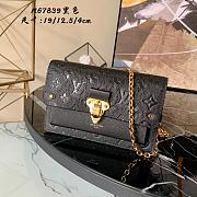 LV VAVIN CHAIN WALLET BLACK M67839 SIZE 19 CM - 1