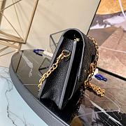 LV VAVIN CHAIN WALLET BLACK M67839 SIZE 19 CM - 2