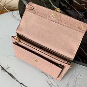 LV VAVIN CHAIN WALLET TOURTERELLE GRAY M69423 SIZE 19 CM - 5