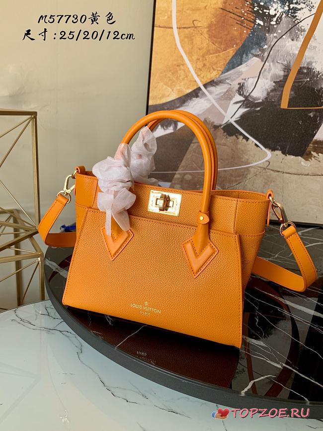 LV ON MY SIDE PM ORANGE M57730 SIZE 25 CM - 1