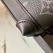 LV MINI STEAMER POUCH BLACK M00340 SIZE 9.5 CM - 4