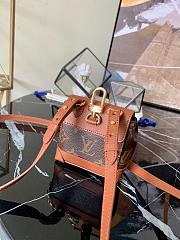 LV MINI STEAMER POUCH BROWN M00340 SIZE 9.5 CM - 2