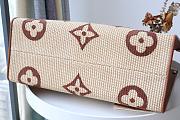 LV ONTHEGO GM TAN M57644 SIZE 41 CM - 5