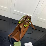 GUCCI DIANA SMALL TOTE BAG BROWN 660195 SIZE 27 CM - 2