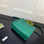 GUCCI DIANA SMALL TOTE BAG GREEN 660195 SIZE 27 CM - 4