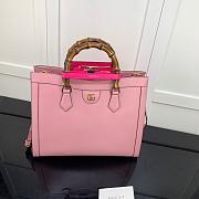 GUCCI DIANA MEDIUM TOTE BAG PINK 655658 SIZE 35 CM - 2