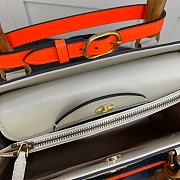 GUCCI DIANA MEDIUM TOTE BAG WHITE 655658 SIZE 35 CM - 2