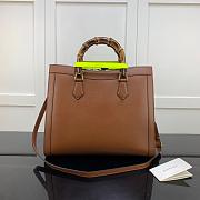 GUCCI DIANA MEDIUM TOTE BAG BROWN 655658 SIZE 35 CM - 4