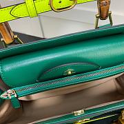 GUCCI DIANA MEDIUM TOTE BAG GREEN 655658 SIZE 35 CM - 6