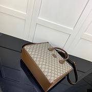 GUCCI GG SMALL TOTE BAG BEIGE 659983 SIZE 31 CM - 4