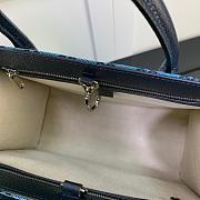 GUCCI GG SMALL TOTE BAG BLUE 659983 SIZE 31 CM - 3