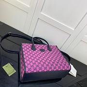 GUCCI GG SMALL TOTE BAG PINK 659983 SIZE 31 CM - 2