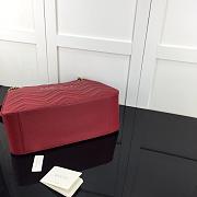 GUCCI GG MARMONT SHOULDER BAG RED 453569 SIZE 36 CM - 5