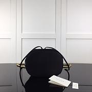 GUCCI GG MARMONT VELVET SHOUDER BAG BLACK 525081 SIZE 21 CM - 5