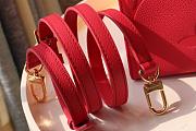 LOUIS VUITON ONTHEGO MM RED M45595 34CM - 5