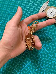 LV LOVE LOCK HEART KEY RING - 5