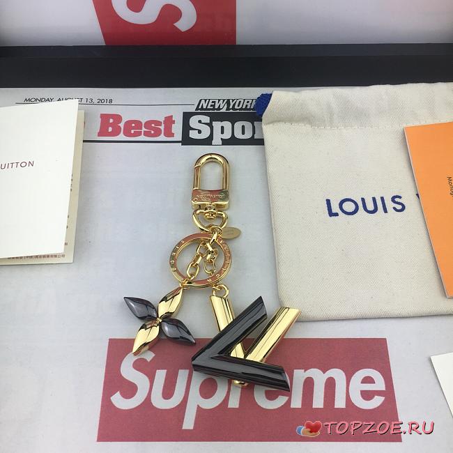 LV KEY RING BLACK M68197 - 1
