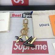 LV KEY RING BLACK M68197 - 1