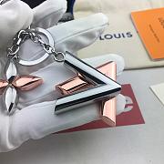 LV KEY RING PINK M68197 - 6