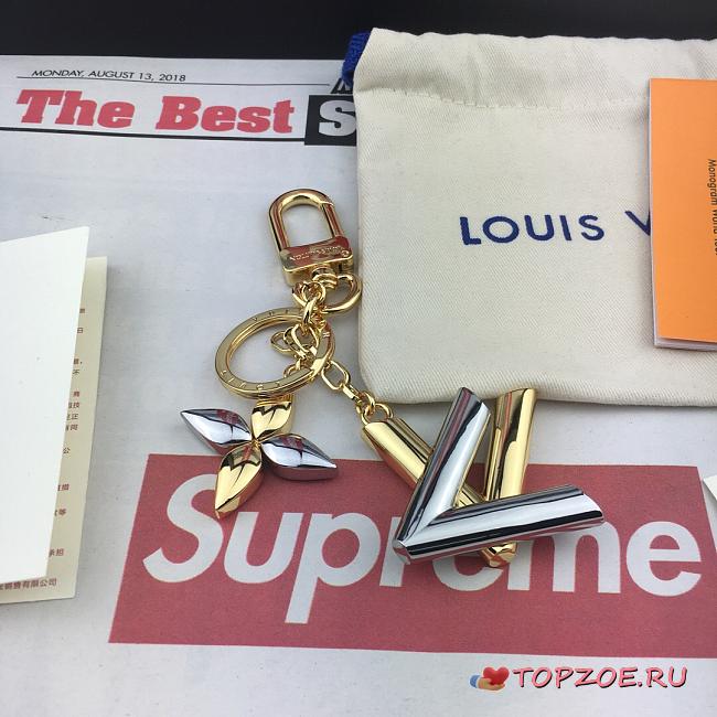 LV KEY RING SILVER M69187 - 1