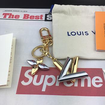 LV KEY RING SILVER M69187