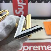 LV KEY RING SILVER M69187 - 4