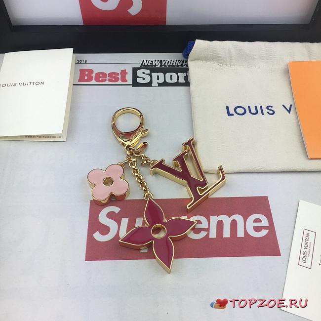 LV KEY RING RED M67119 - 1