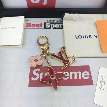 LV KEY RING RED M67119