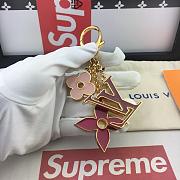 LV KEY RING RED M67119 - 6