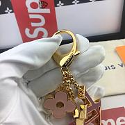 LV KEY RING RED M67119 - 3