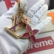 LV KEY RING RED M67119 - 2