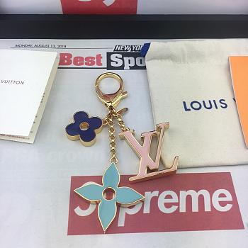 LV KEY RING BLUE M67119 