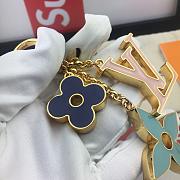 LV KEY RING BLUE M67119  - 6
