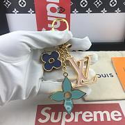 LV KEY RING BLUE M67119  - 3