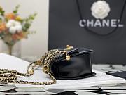 CHANEL WALLET ON CHAIN BLACK AP2289 SIZE 19.2 CM - 3