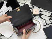 CHANEL WALLET ON CHAIN BLACK AP2289 SIZE 19.2 CM - 4
