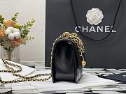 CHANEL WALLET ON CHAIN BLACK AP2289 SIZE 19.2 CM - 5